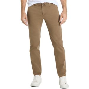 Mac - Pantalon Chino - Bruin - Effen