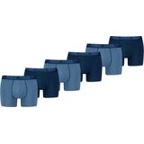 Puma - Boxershorts Everyday Basic - Donkerblauw - 6-pack - Heren Ondergoed