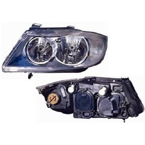 BMW 3 serie E90/ E91, 2005 - 2008 - koplamp, type Valeo, H7+H7, elektr verstelb, rechts