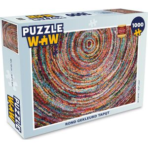 Puzzel Cirkel - Kleuren - Tapijt - Legpuzzel - Puzzel 1000 stukjes volwassenen