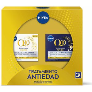 Make-up Set Nivea Q10 ANTI-ARRUGAS 2 Onderdelen