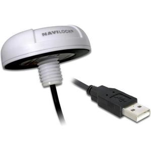 Navilock - NL-8022MU - GPS-ontvanger - Wit - USB 2.0 Multi GNSS