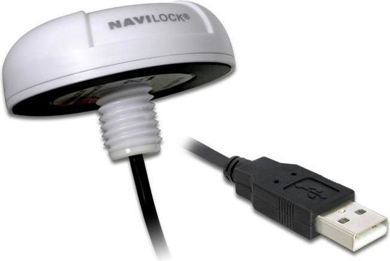 Navilock - NL-8022MU - GPS-ontvanger - Wit - USB 2.0 Multi GNSS