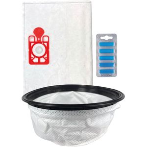 Numatic Henry / Hetty refresh kit: stofzuigerzakken (10), motorfilter (1) & geursticks (5) | O.a. geschikt voor Numatic Henry, Henry Next, Hetty, Hetty Next | Vervanger voor 604115/604165 & 604015 Hepa-Flo | Multaparts® huismerk