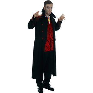 Vampier kostuum - Vampier pak - Halloween kostuum - Carnavalskleding - Carnaval kostuum - Heren - Maat L