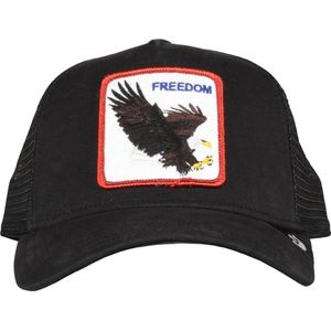 Goorin Bros Heren Freedom Trucker Cap Zwart maat ONE SIZE