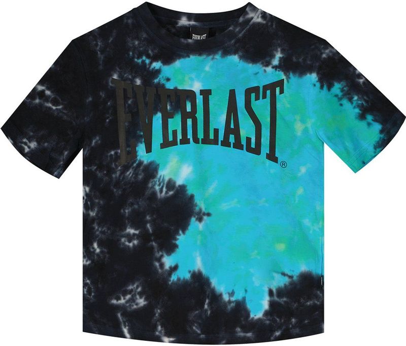 Everlast - Lfs FW Tie Dye - T-shirt - Zwart - Korte Mouwen - 14 Years