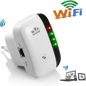 JeiibrZui Wifi-Versterker - Wifi-Toegangspunt - Dual-Band Tot 700 Mbps - 1 Stuks - Voor Huisgebruik Wit