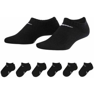 Nike - Dri-FIT Performance Basics - Enkelsokken - Zwart Wit - 6-Pack