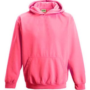 Electric hoodie, Kleur Electric Roze, Maat 9/11 (140)