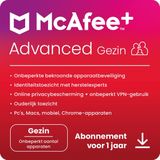 McAfee+ Advanced Family - Antivirus - 1 Jaar - Unlimited Apparaten