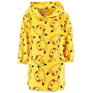 Pokemon - Hoodie - Maat 104 - Geel - Pokémon - Snuddie - Poncho