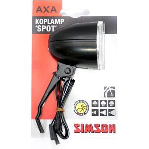 Koplamp Halogeen Simson Axa (Naaf)Dynamo Spot 10 Lux On/Off 020776