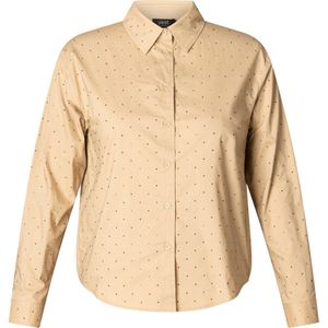 YEST CURVE Frances Tops - Dark Sand - maat X-0(44)