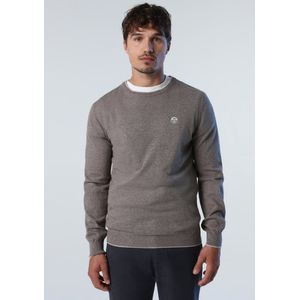 North Sails - Crewneck 12GG - Trui - Fossil Melange