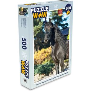 Puzzel Zon - Fries - Paard - Legpuzzel - Puzzel 500 stukjes