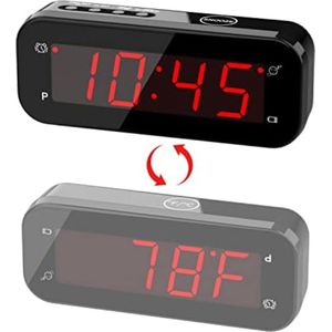 Reiswekker - Reiswekker digitaal - Zwart