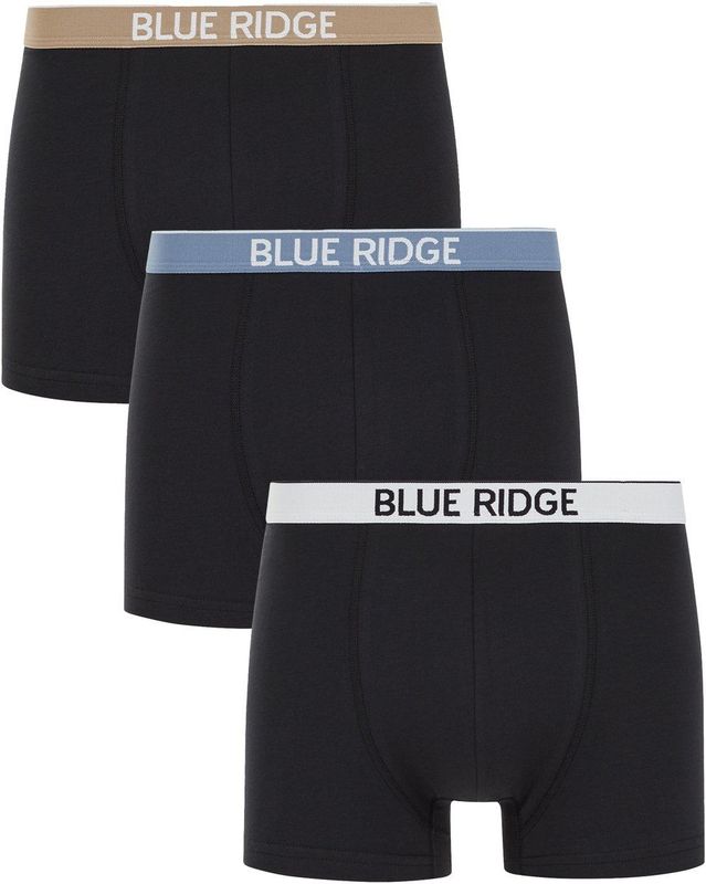 WE Fashion - Boxershorts - Zwart - 3-pack