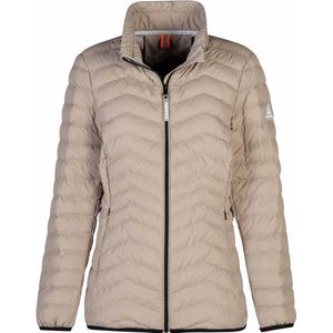 BJØRNSON Liva Stepjack Zomerjas Dames - Winddicht - Padded - Maat 50 - Beige