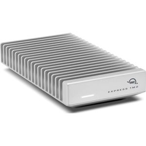 OWC - Express 1M2 - Externe Draagbare NVMe M.2 SSD - Zilver - 2TB - USB4 (80Gb/s)