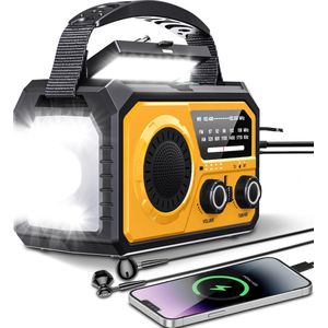 Multifunctionele Noodradio met Grote Batterijcapaciteit voor Outdoor Avonturen