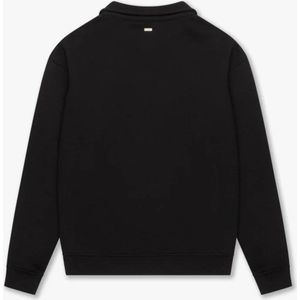 Croyez - Etiquette Half-Zip Sweater - Zwart
