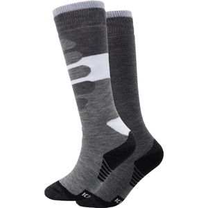 ICEPEAK ILSENBURG Skisok 2-pack Junior-Lead Grey-34/35