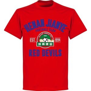 Henan Jianye Established T-shirt - Rood - XS