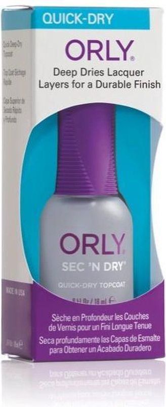 Orly - Base en Topcoat Top 2 Bottom - Transparant - 18ml - Nagellak