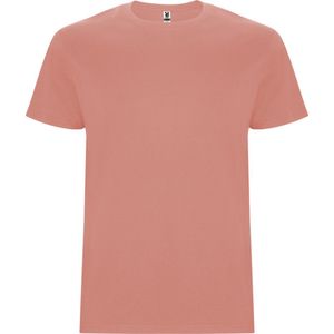 5 Pack T-shirt's unisex met korte mouwen 'Stafford' Clay Orange - M