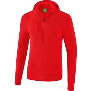 Erima Sweatjack Met Capuchon Rood Maat L