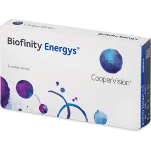 Biofinity Energys - Maandlenzen - Transparant - Silicone Hydrogel