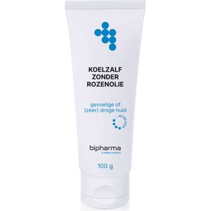 Bipharma - Koelzalf Zonder Rozenolie - Tube - 2 x 100 gr - Voordeelverpakking