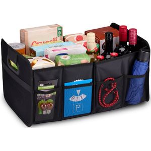 All Ride Kofferbak Organizer - Opvouwbaar - Auto Accessories - Zwart