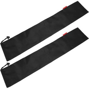 Luifel Tent Frame Draagtas, 2 Stuks Multifunctionele Draagbare Tent Luifel Pole Opbergtas Voor Bergbeklimmen Camping