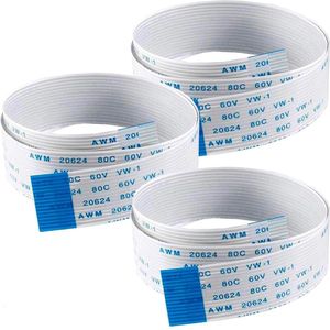 AZDelivery 3 x Vervangingskabel 30 cm compatibel met Raspberry Pi Camera/Display