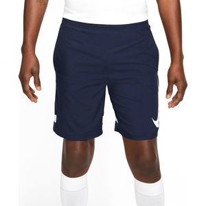 Nike Dri-FIT Academy Graphic Sportshort Heren - Blauw - Maat S