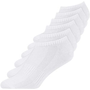 SNOCKS Bamboe Sneakersokken - Sneakersokken Heren & Dames - Footies Unisex - Zacht & Ademend - 6 Paar