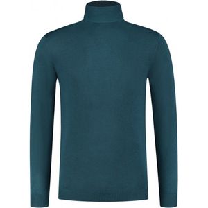 GENTS - Turtle neck - Polyblend - Blauw-Groen - Maat XXL/XXL