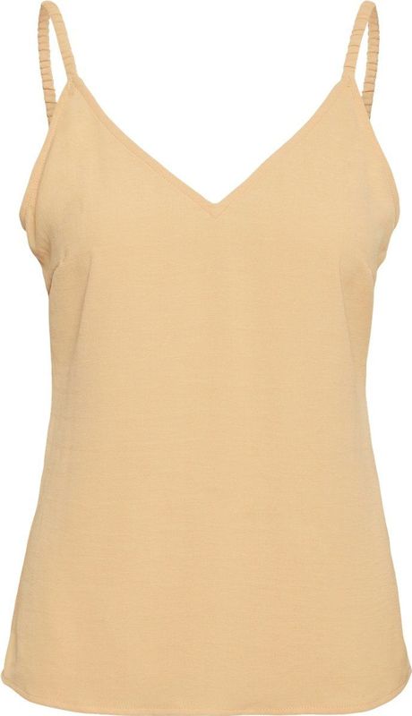 VERO MODA - VMUTYRA SINGLET TOP WVN BTQ GA - Dames - Blouses - Oranje