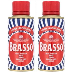Brasso - Koperglans - Koperpoets - 2 x 175 ml