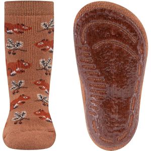 Ewers antislip sokken eekhoontjes cognac