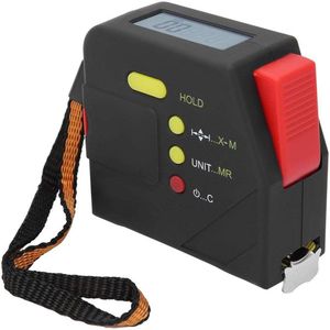 Digitaal Meetlint 5 Meter met LCD-Scherm en Draagbaar Handvat - Professionele Afstandsmeter