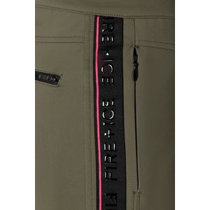 Fire + Ice Dames Arka Softshell Wandelbroek Army Green
