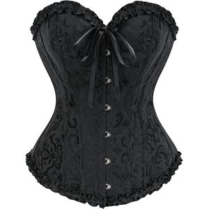 Shaping body - korsetten ondergoed, het hof corset van de bruid jurk shaping body lace taille gesloten panty