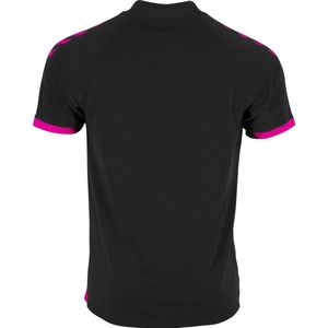 Hummel Fyn Shirt Korte Mouw Kinderen - Zwart / Wit | Maat: 116