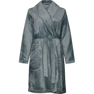 BLACK FRIDAY Pastunette Badjas - Mellow - Groen - Fleece - Maat XL