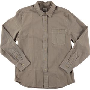 Mustang Clemens overhemd Canvas Wash beige/bruin maat 3 XL