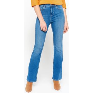 LolaLiza Skinny flared jeans - Dnm - Med Bleu - Maat 38