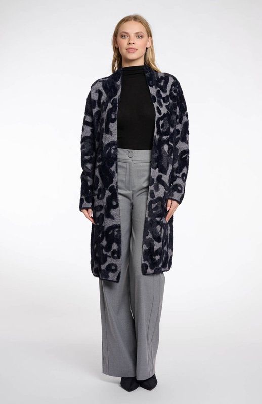 RINO & PELLE - Gebreid Vest - Grijs - Negien